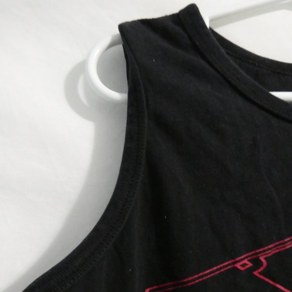 CHILDREN'S PLACE Sport black graphic tank top "Power Surge" print / design large - Picture 4 of 11